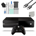 Microsoft Xbox One Original 500GB Gaming Console Charcoal with HDMI Cable Cleaning Kit Bundle Like New