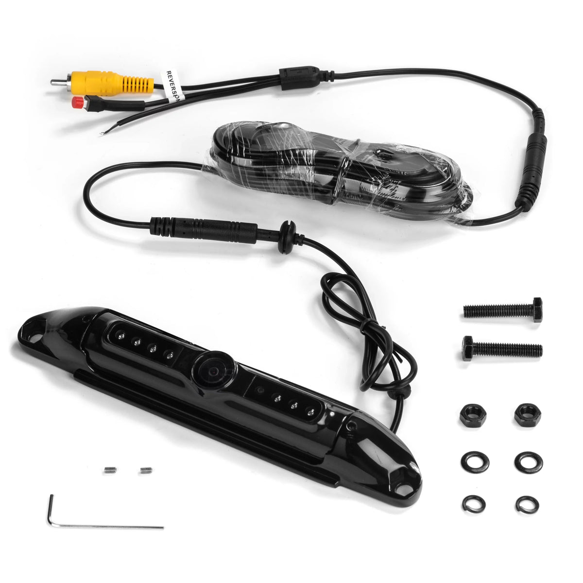 BOYO VTL420CIR - Bar-Type License Plate Backup Camera with Night Vision and Parking Lines Dark