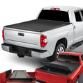 DNA Motoring TTC-TRISOFT-056 For 2007 to 2021 toyota Tundra 5.5' Bed Fleetside Adjustable Tri -Fold Soft Top Trunk Tonneau Cover 20 19 18 17 16 15 14 13 12 11 10 09 08