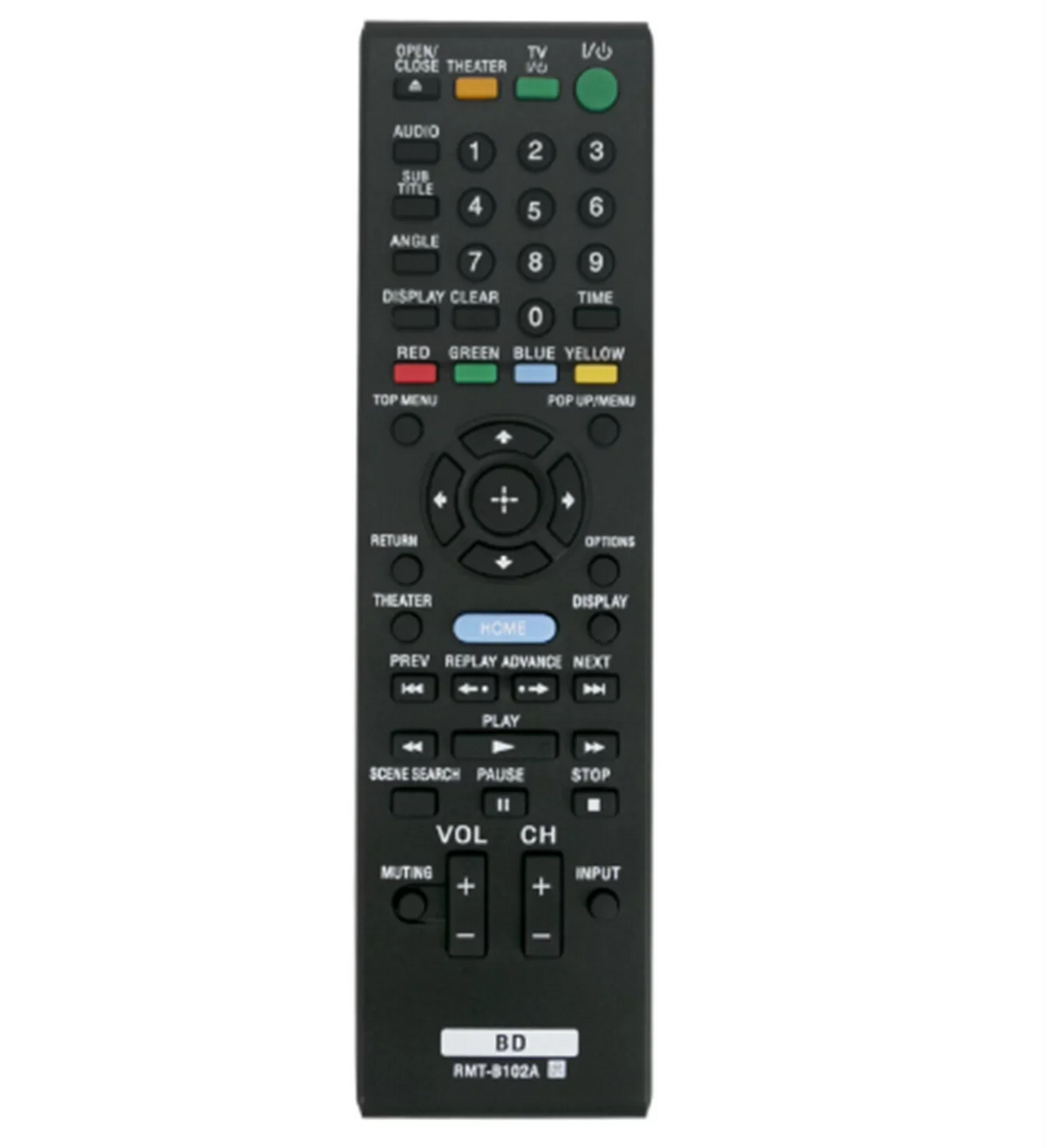 RMT-B102A Remote control replacement Compatible with Sony Blu ray DVD player BDPS350 BDP-S350B