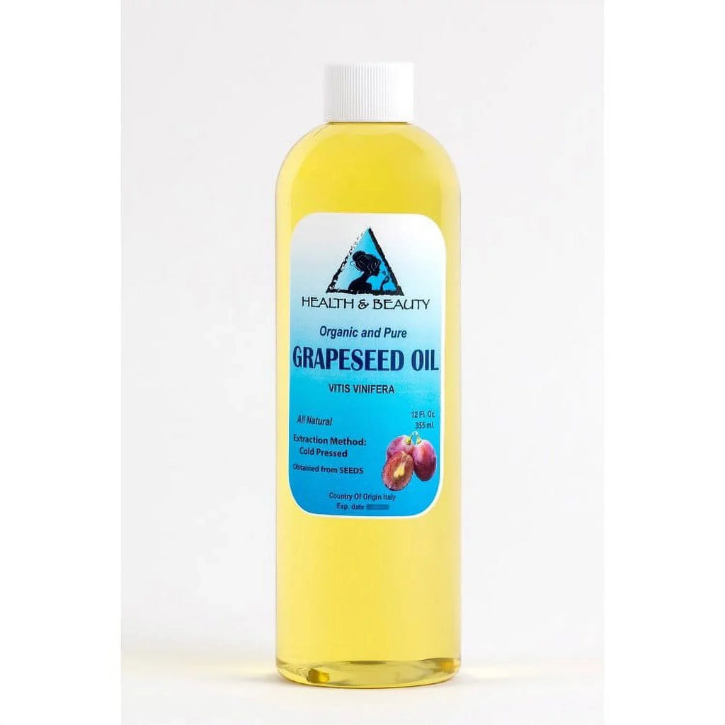 GRAPESEED OIL ORGANIC CARRIER COLD PRESSED 100% PURE 36 OZ
