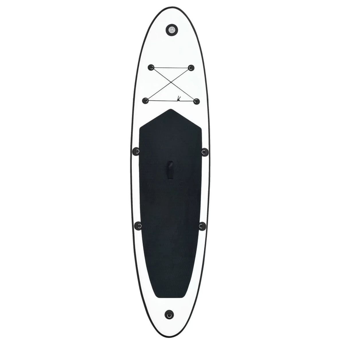 Inflatable Paddleboard Set Charcoal and White