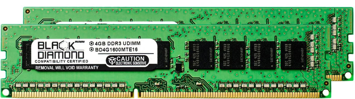 8GB 2X4GB RAM Memory for Asus Z Series Z9PE-D8 WS (non-ECC,ECC), Z9PE-D16 (UDimm) DDR3 ECC UDIMM 240pin PC3-12800 1600MHz Charcoal Diamond Memory Module Upgrade