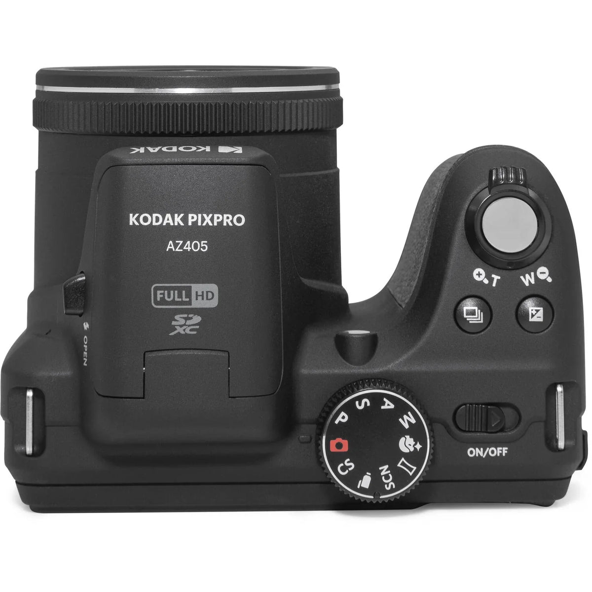 Kodak PIXPRO AZ405 Digital Camera Midnight + Extra Battery + LED - 128GB Kit