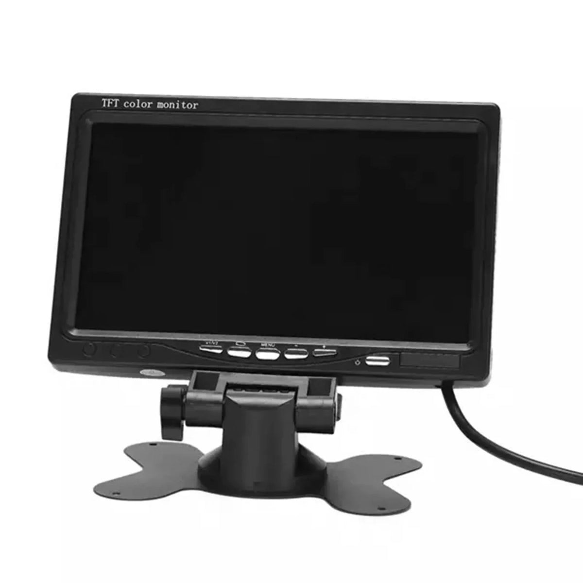 7 Centimeter HD Monitor Display Screen TFT Car Screen Monitor HD 1024x600 Display AV Input Built-in Speaker For Trucks Bus RV Trailer Reverse Rear View Backup Camera