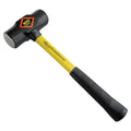 Nupla Midnight Double-Face Steel-Head Sledge Hammer, 4 lb, 14 in Classic Handle