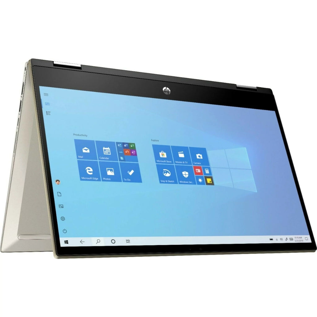 HP Pavilion x360 14M-DW1033DX 14" Touch 8GB 512GB SSD Core‚Ñ¢ i5-1135G7 2.4GHz Win10H,Warm Gold (Used)