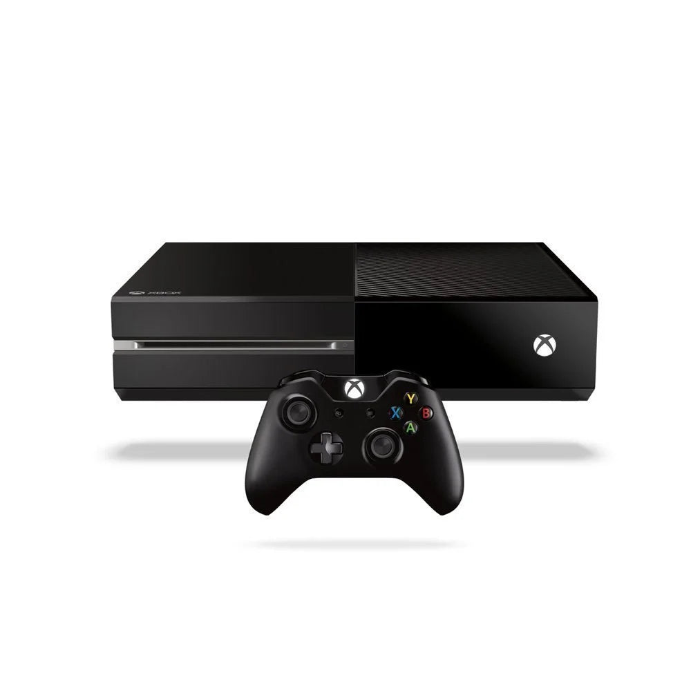 Microsoft Xbox One Original 500GB Gaming Console Charcoal with HDMI Cable Cleaning Kit Bundle Like New
