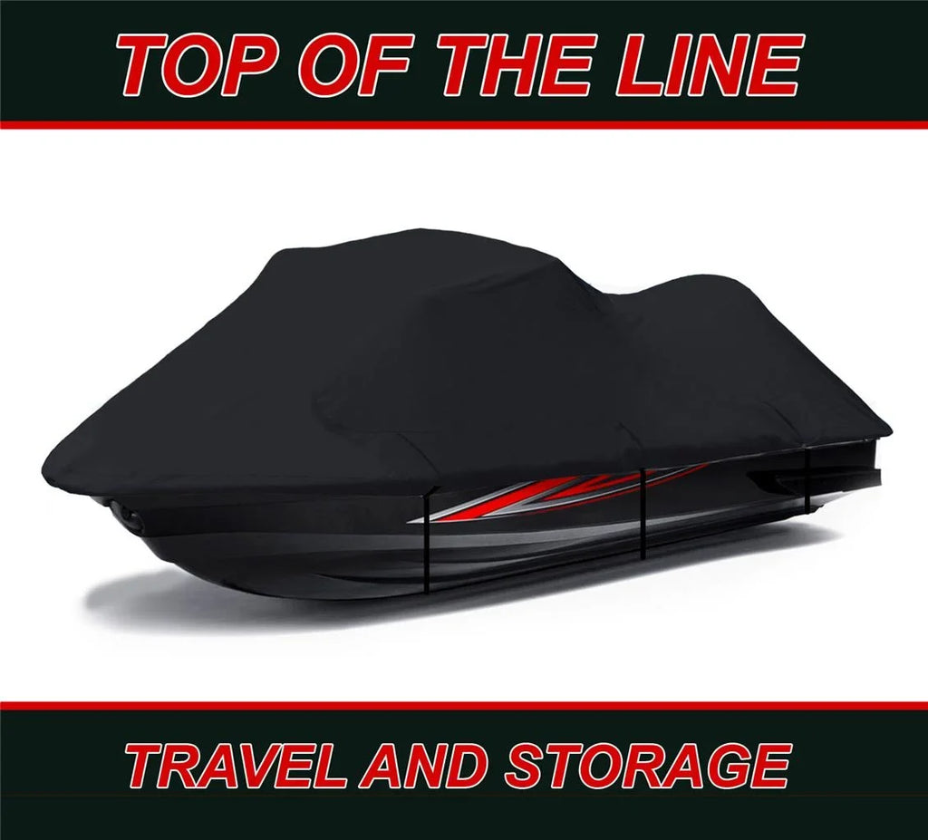 Dark PWC 600D JET SKI Cover Compatible for Kawasaki Ultra LX / JT1500C8F 2007-2021 2022