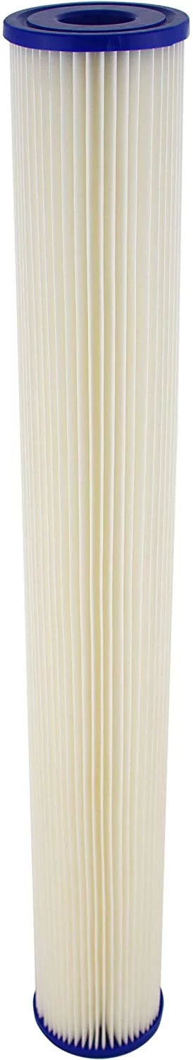 SpiroPure SP-R30-20 20x2.5 30 Micron Pleated Polyester Sediment Water Filter Cartridge SPC-25-2030 R30-20 155416-43 (Case of 20)
