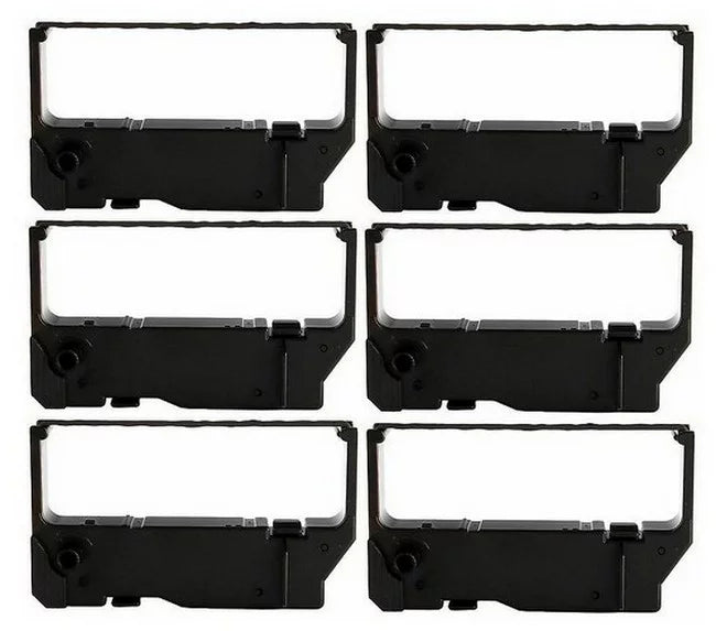 PrinterDash Compatible Replacement for Star-Micronics MP-200 Series/MP-235/MP-242/MP-292/MP-512/SP-200 Series/SP-212/SP-242/SP-500/SP-2000 Onyx P.O.S. Printer Ribbons (6/PK) (RC-002B)