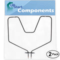 2-Pack Replacement for General Electric RC777*W2 Bake Element - Compatible with General Electric WB44X5082 Oven Heating Element