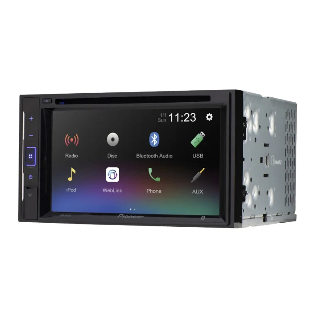 KIT4774 Bundle for 2014 Chevrolet Silverado HD W/ Pioneer AVH-241EX Double DIN Car Stereo with Bluetooth/Backup Camera/Installation Kit/in-Dash DVD/CD AM/FM 6.2" Touchscreen Digital Media Receiver