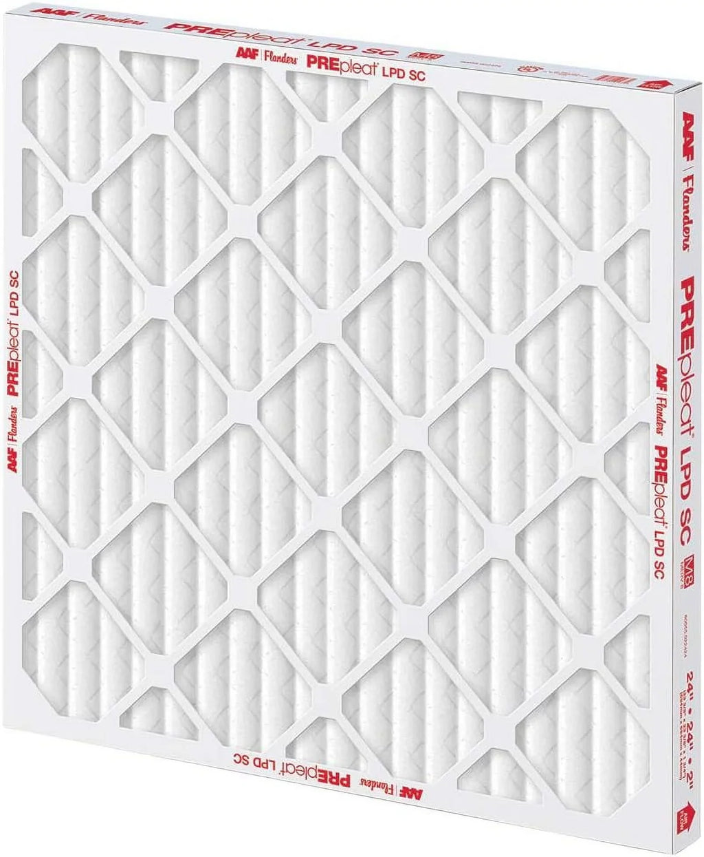 Naturalaire Pre-Pleat 40 Air Filter, MERV 8, 24 X 24 X Unit 6-Pack