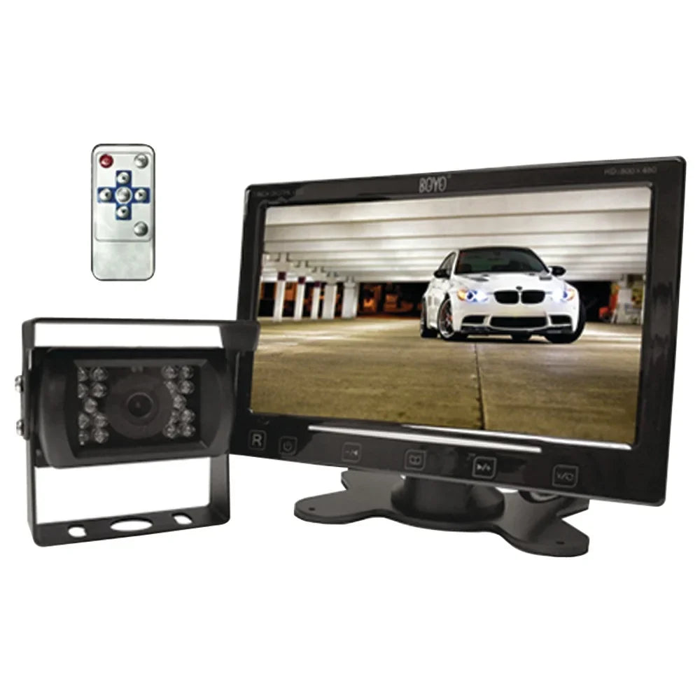 BOYO Vision VTC307M VTC307M Vehicle Backup System with Inch Monitor and Heavy-Duty Backup Camera