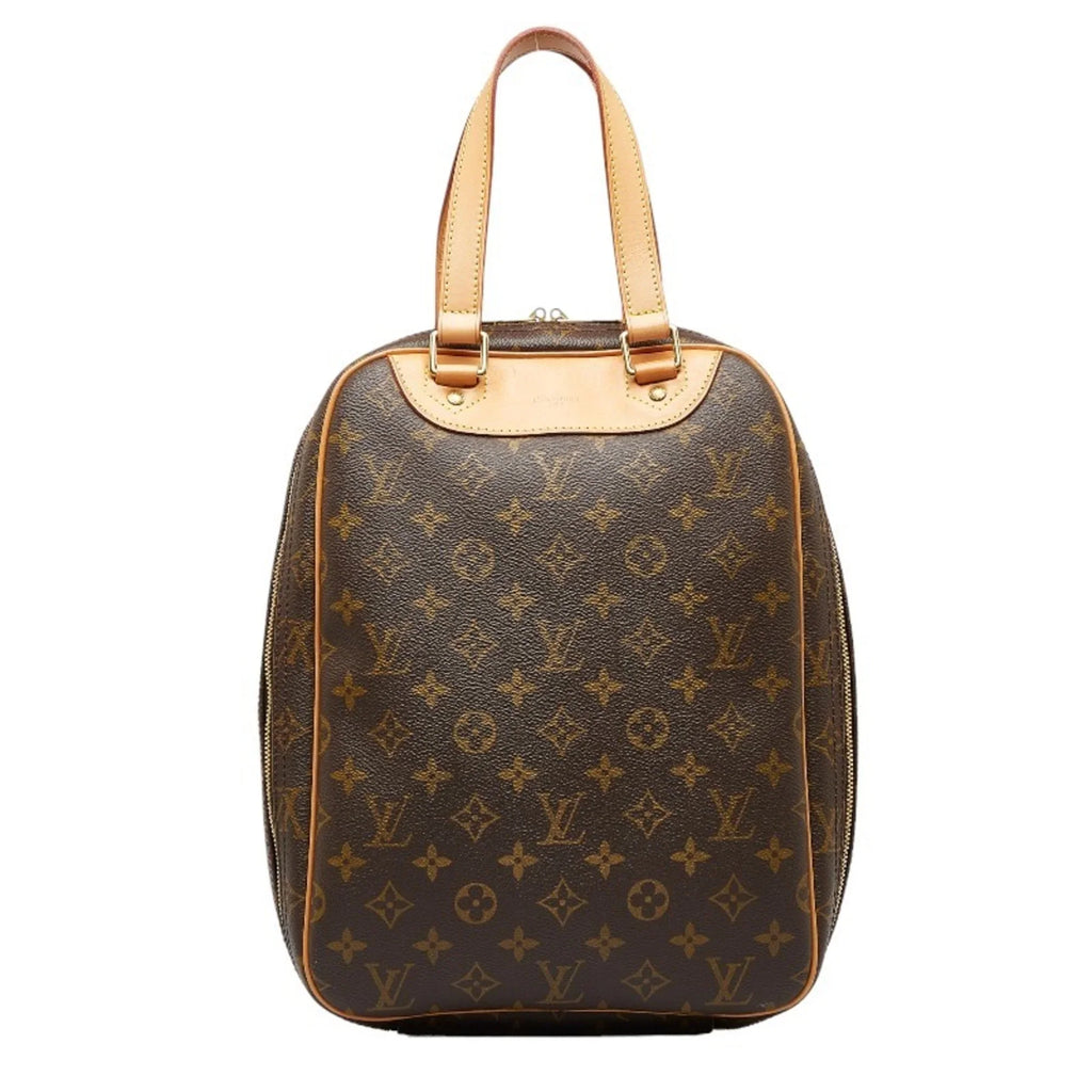 Pre-Owned Louis Vuitton Monogram Excursion Handbag M41450 Brown Polymer Leather Women's LOUIS VUITTON (Good)