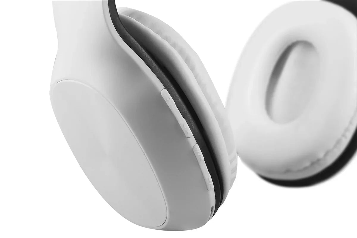 Over-the-Head Stereo Wireless Headsets for Motorola Moto G200 5G,G82, E32, Edge 30, G Stylus 5G (2022), G (2022), G52, G22,Edge 30 Pro (White)
