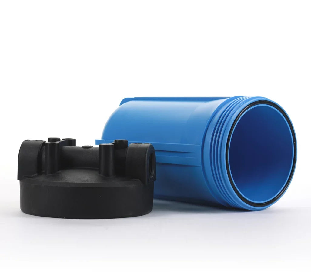 Hydronix HF45-10BLBK15 10 x 4.5 Unit Filter Housing With 1.5 Unit NPT Connection