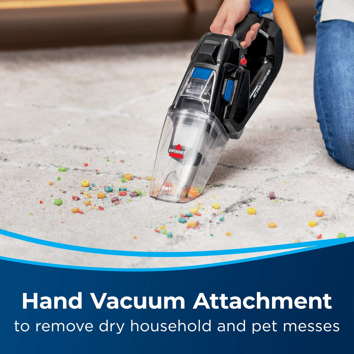 BISSELL® Pet Stain Eraser™ Duo Cordless Portable Deep Cleaner and Hand Vacuum, 3706