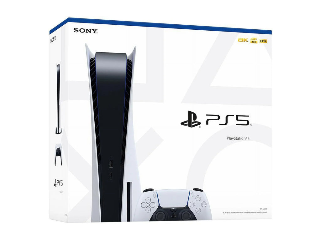 TEC Sony PlayStation_PS5 Gaming Console (Disc Version) with One Extra Controller Plus Dual Charging Station Bundle