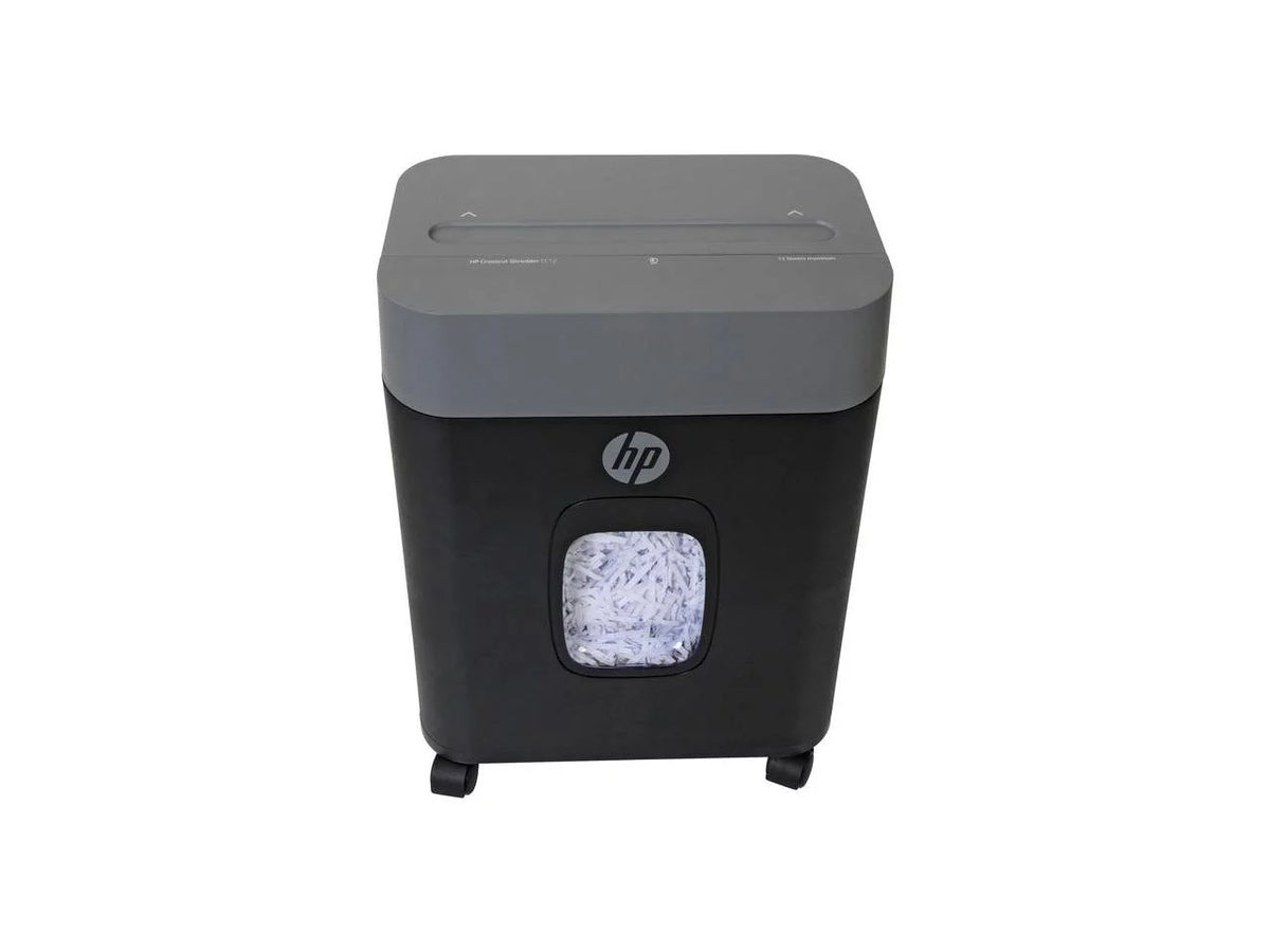 Royal CC12 Paper Shredder - Cross Cut - 12 Per Pass - for shredding Paper, Staples, Credit Card, Envelope - 8.75" Throat - 2 Minute Run Time - 30 Minute Cool Down Time - 3.40 gal Wastebin Capacit