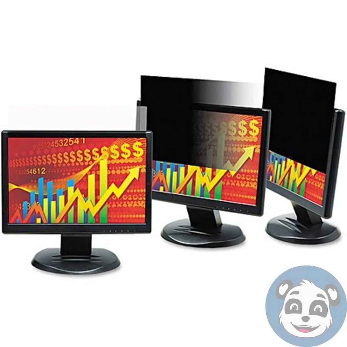 3M PF220W1B - Midnight Privacy Filter, Matte, Glossy, For 22-in. Widescreen Monitor