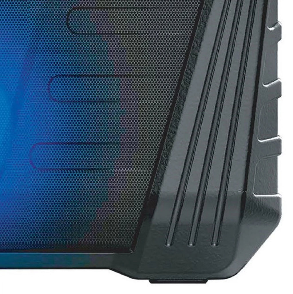 Restored Proscan PSP571 4 in. 8W-Max Portable Bluetooth Rechargeable Light-up Speaker with FM Radio, Dark (Refurbished)
