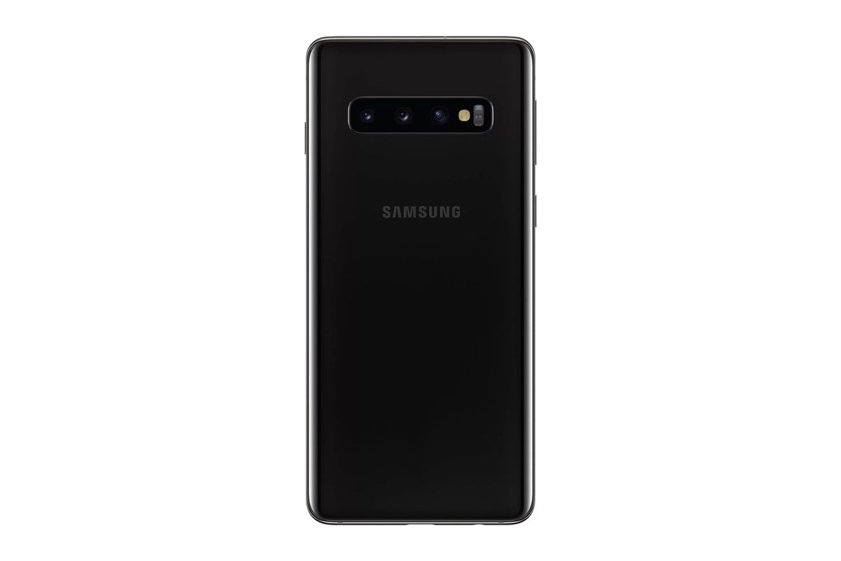 Pre-Owned Samsung Galaxy S10 G973U (T-Mobile Only) 128GB Prism Midnight -Cell Phones (Refurbished: Good)