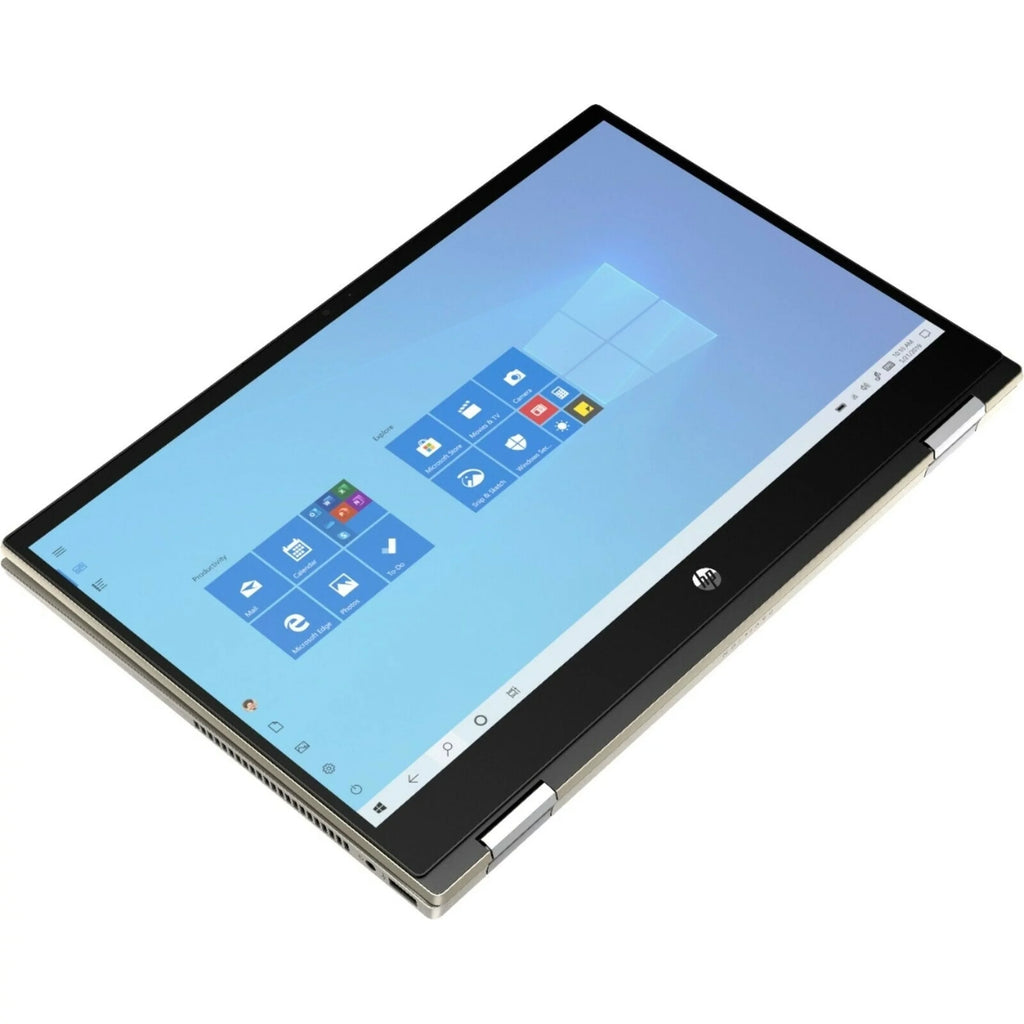 HP Pavilion x360 14M-DW1033DX 14" Touch 8GB 512GB SSD Core‚Ñ¢ i5-1135G7 2.4GHz Win10H,Warm Gold (Used)