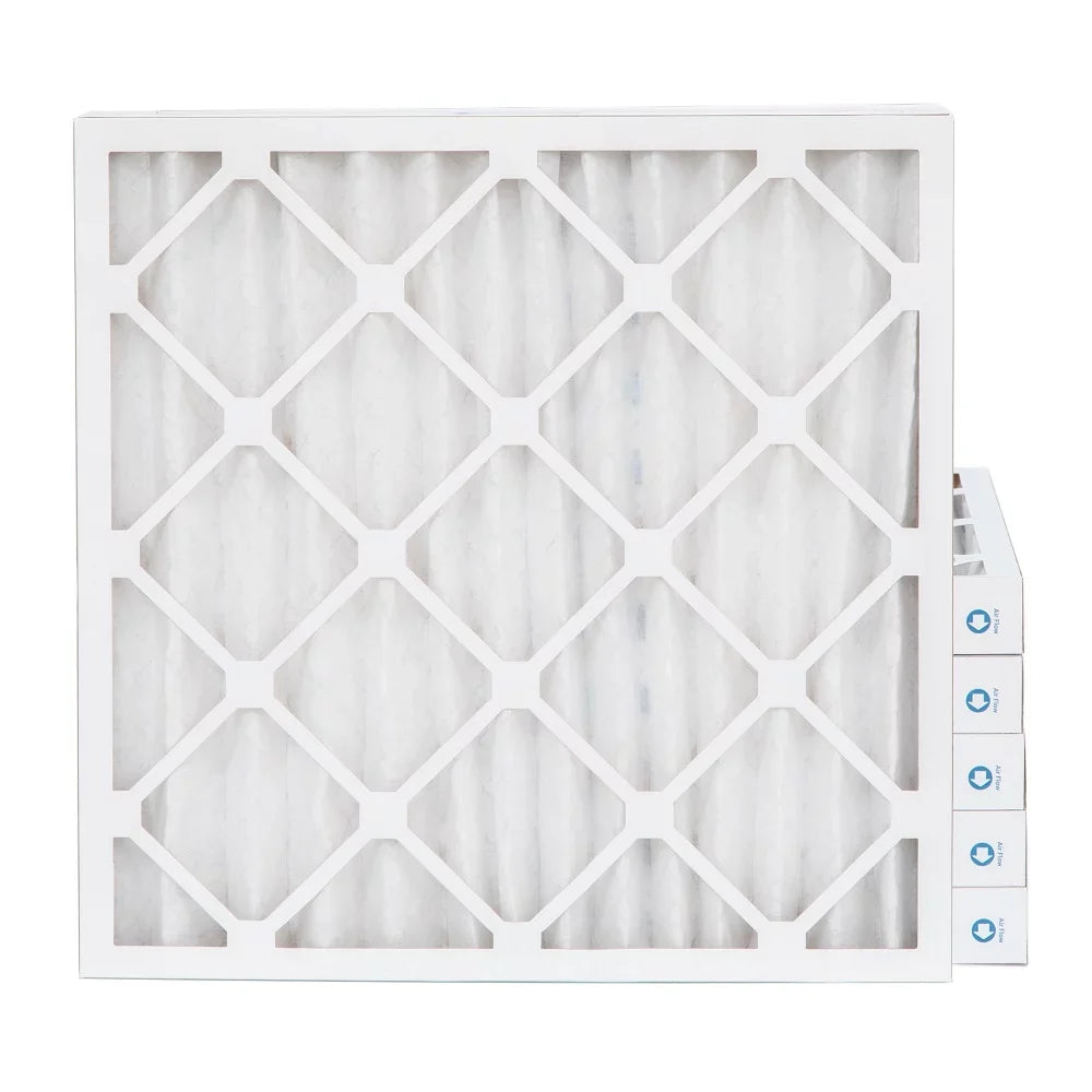Pamlico Air 24x24x2 MERV 8 Pleated AC Furnace Air Filters. Quantity 6. (Actual Size: 23.38 x 23.38 x 1.75 Centimeter