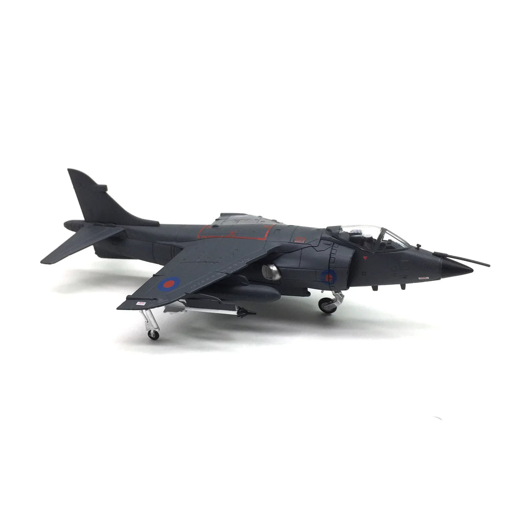 1:72 UK Air Force 1982 Sea Harrier Jet Fighter Model Military Fighter Aircraft Model Alloy Simulation Collection Display