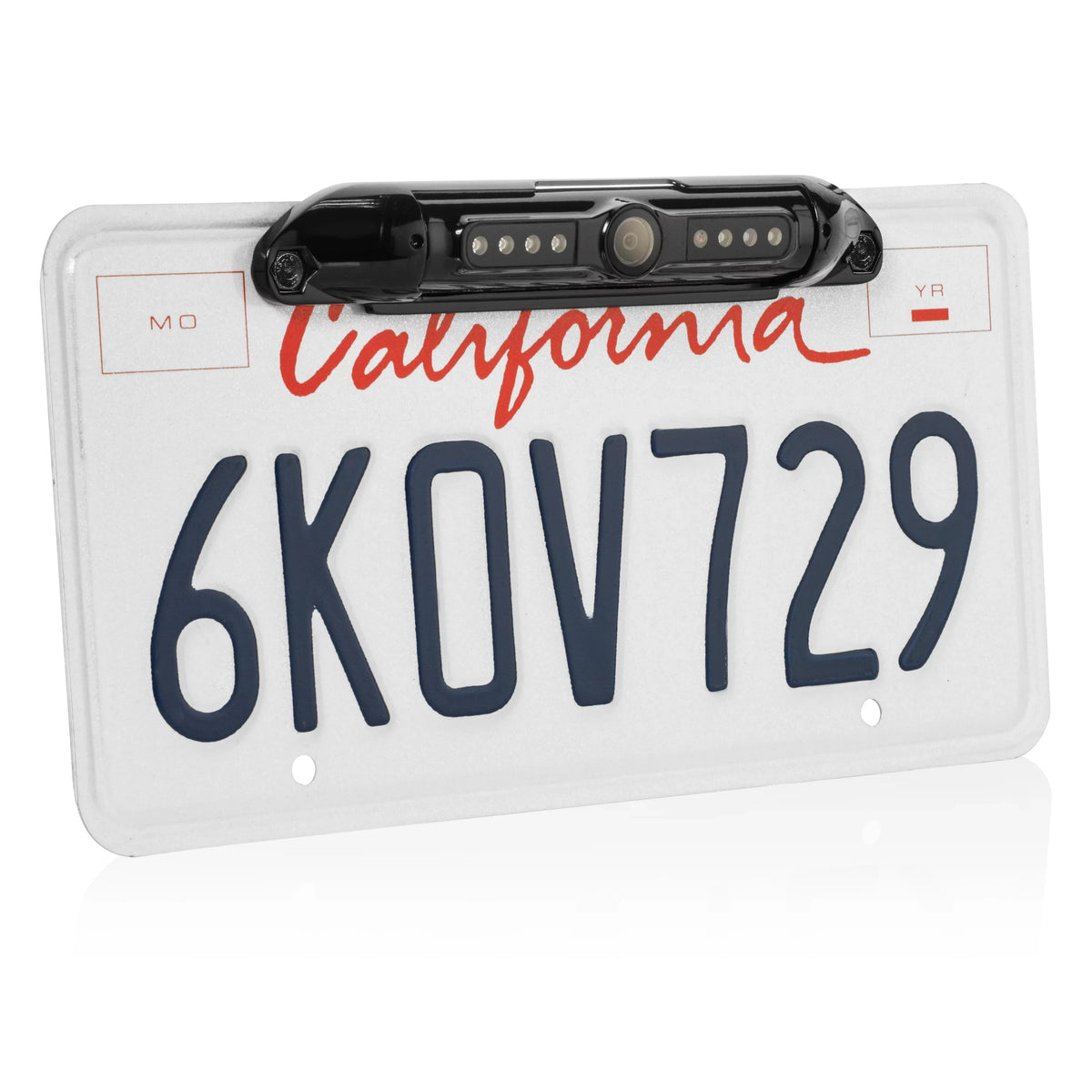 BOYO VTL420CIR - Bar-Type License Plate Backup Camera with Night Vision and Parking Lines Dark