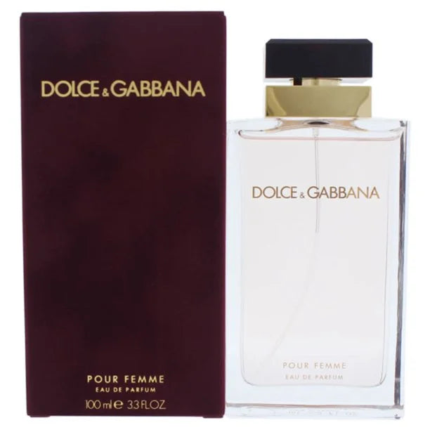 Dolce & Gabbana Pour Femme Eau de Parfum for Women 3.4oz Spray Bottle