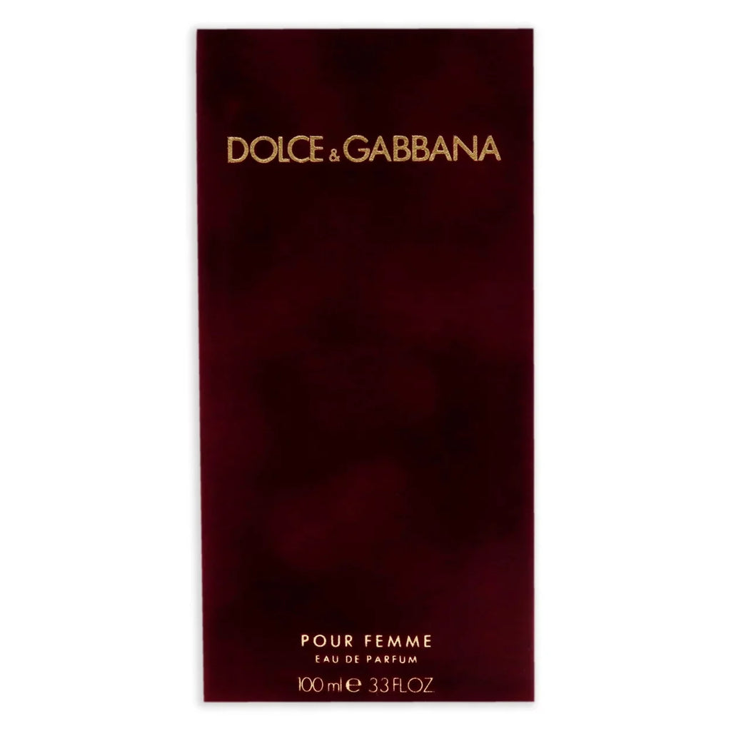 Dolce & Gabbana Pour Femme Eau de Parfum for Women 3.4oz Spray Bottle