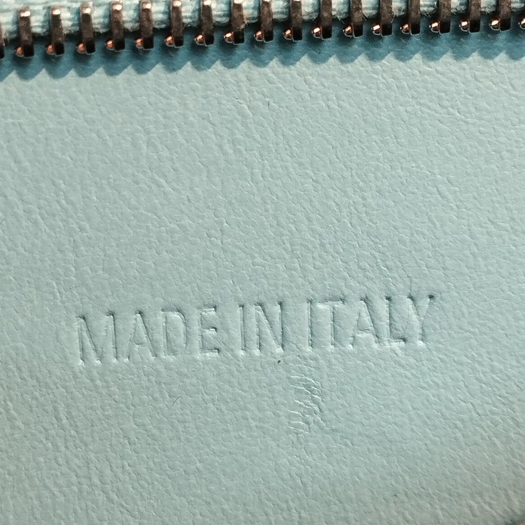 Pre-Owned Authenticated Balenciaga Hourglass S Satchel Calf Leather Blue Unisex (Good)