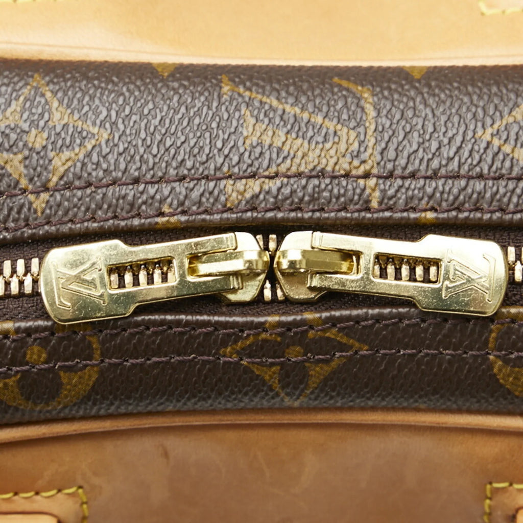 Pre-Owned Louis Vuitton Monogram Excursion Handbag M41450 Brown Polymer Leather Women's LOUIS VUITTON (Good)
