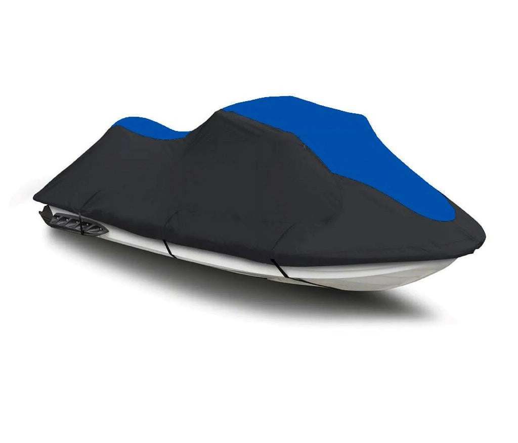 Charcoal / BLUE HEAVY-DUTY Cover Compatible for Sea Doo Sea-Doo GTX Limited JetSki Jet Ski PWC Cover 2005 2006 2007 2008