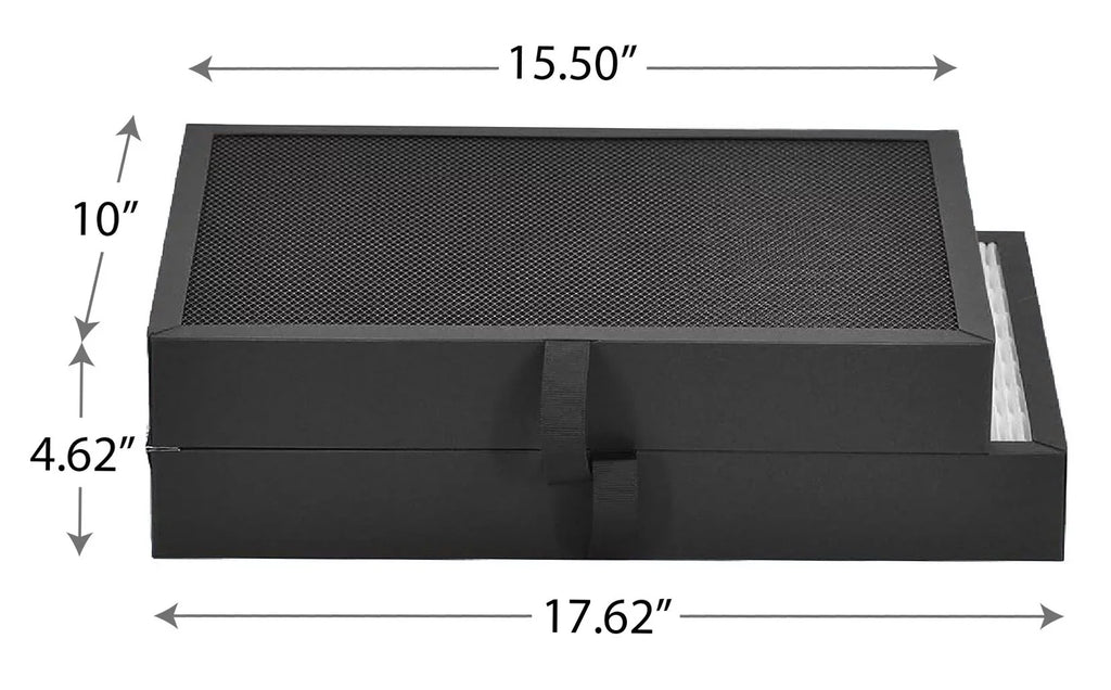 Nispira F7400 Protect 7400 SmartFilter Replacement 3-in-1 HEPA Activated Carbon Foldable | Compatible with Blueair Protect 7470i, 7410i Air Purifier | Remove Smoke, Dust, Chemical Smell | 3 Pack