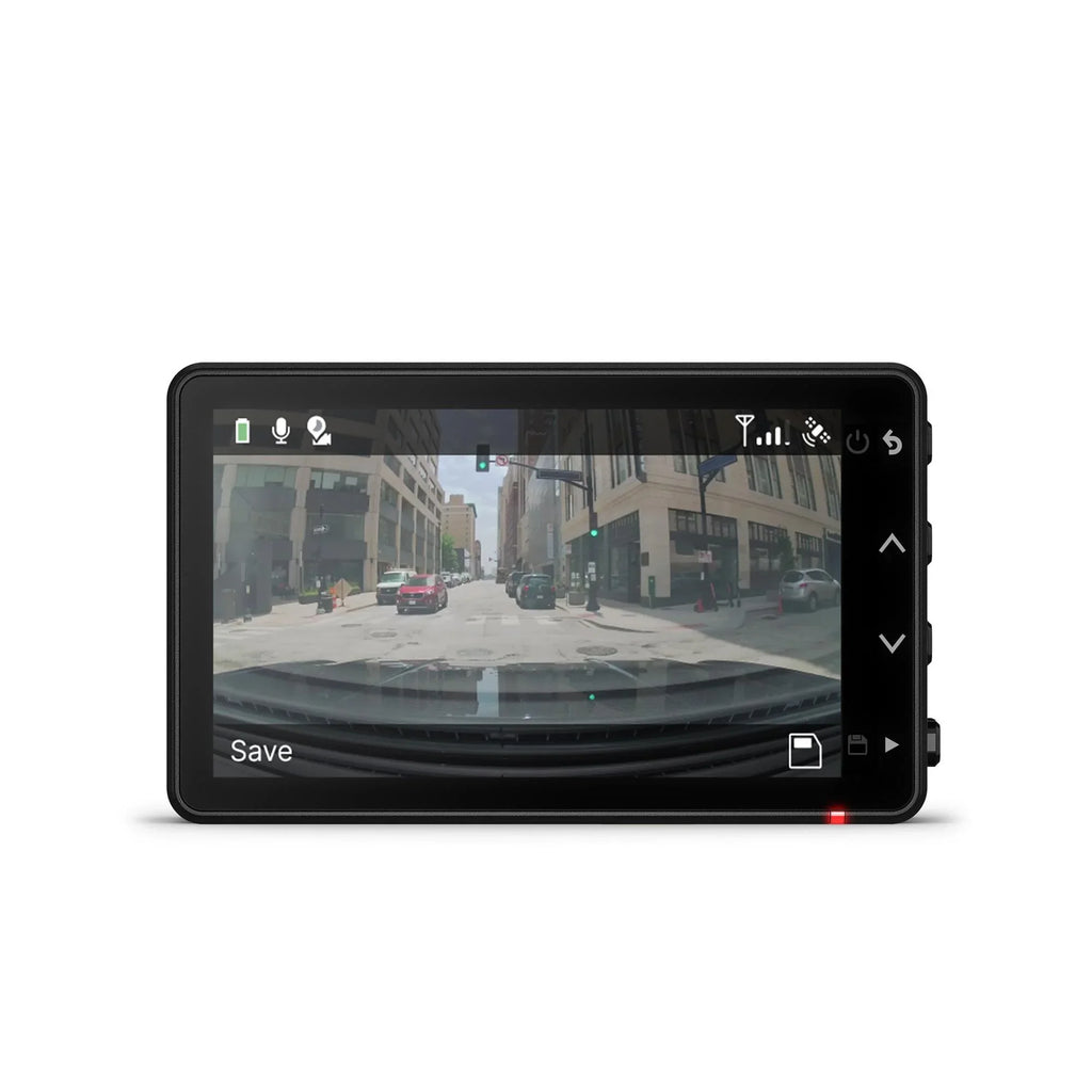Garmin Dash Cam Live Bundle with 64GB 100MB/s UHS-I Class 10 microSDHC Card