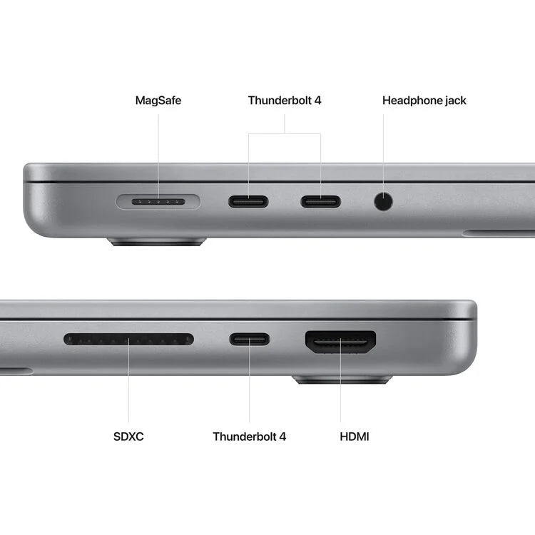 (CTO) Apple 14-in MacBook Pro: M2 Max 12-core CPU 38-core GPU 64GB 4TB Space Gray 96W - Z17G002TU (Jan 23)