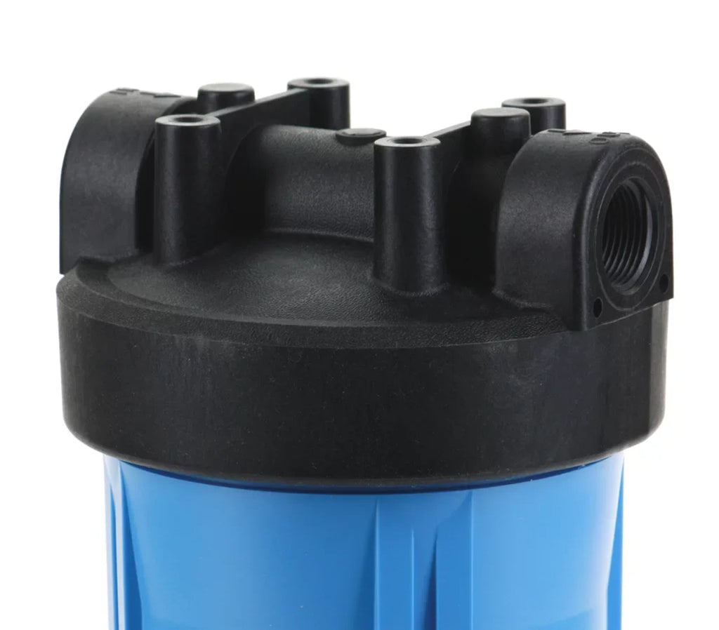 Hydronix HF45-10BLBK15 10 x 4.5 Unit Filter Housing With 1.5 Unit NPT Connection