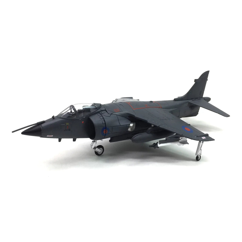1:72 UK Air Force 1982 Sea Harrier Jet Fighter Model Military Fighter Aircraft Model Alloy Simulation Collection Display
