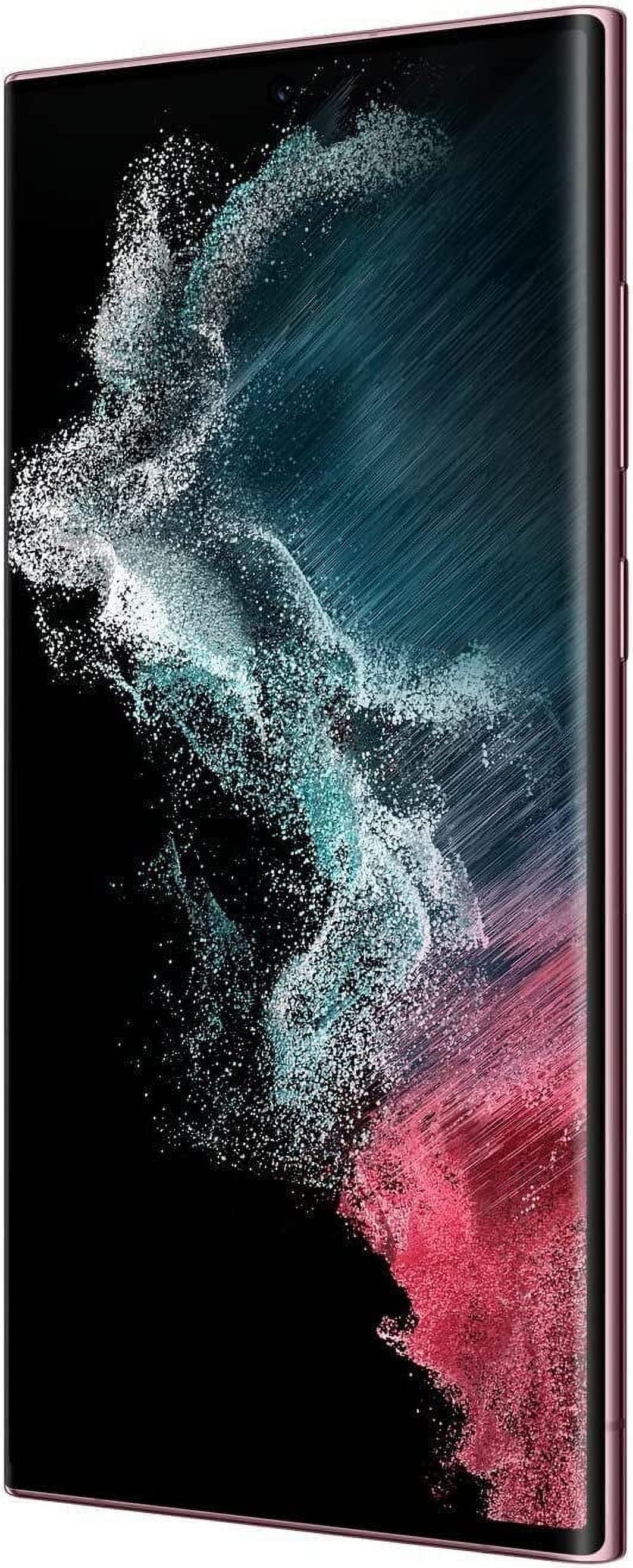 Restored Samsung Galaxy S22 Ultra 5G S908U (T-Mobile Only) 128GB Burgundy (Refurbished)