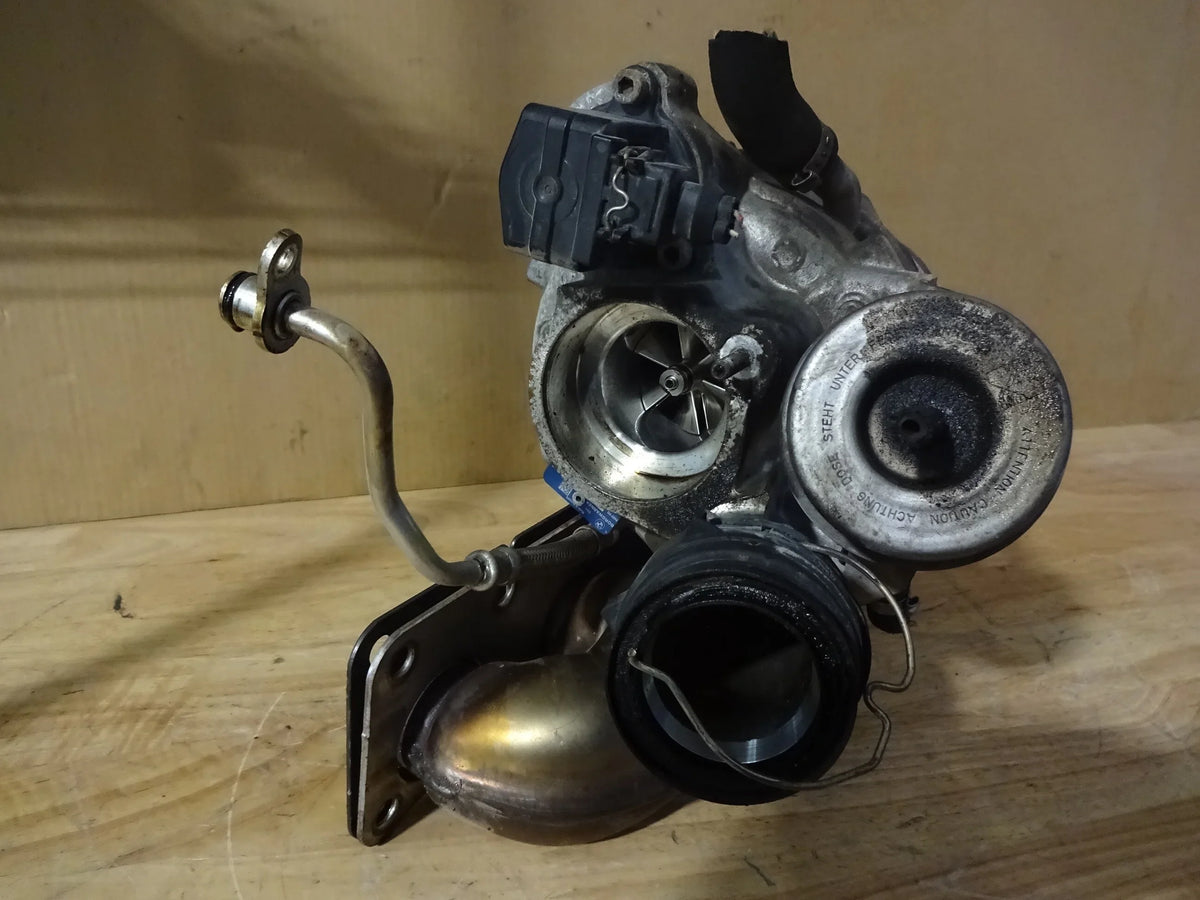 Pre-Owned 2014 BMW X3 3.0 Turbo Charger OEM - Verify Specific Vehicle Fitment In Description - (Good)