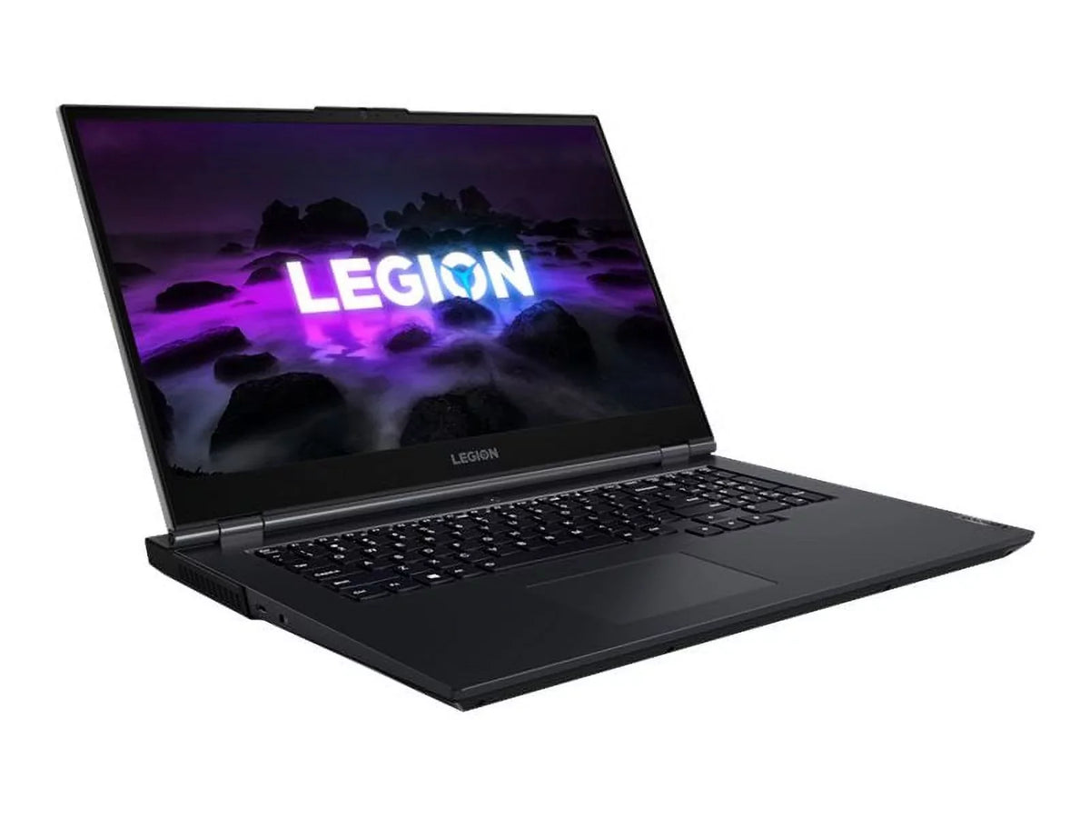 Lenovo Legion 5 17ACH6H 82JY - 180-degree hinge design - AMD Ryzen 7 5800H / 3.2 GHz - Win 11 Home - GF RTX 3060 - 16 GB RAM - 256 GB SSD NVMe - 17.3" IPS 1920 x 1080 (Full HD) @ 144 Hz - Wi-Fi 6 - phantom blue (top), shadow Onyx (bottom) - kbd: US