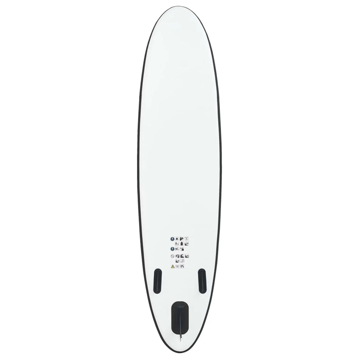 Inflatable Paddleboard Set Charcoal and White
