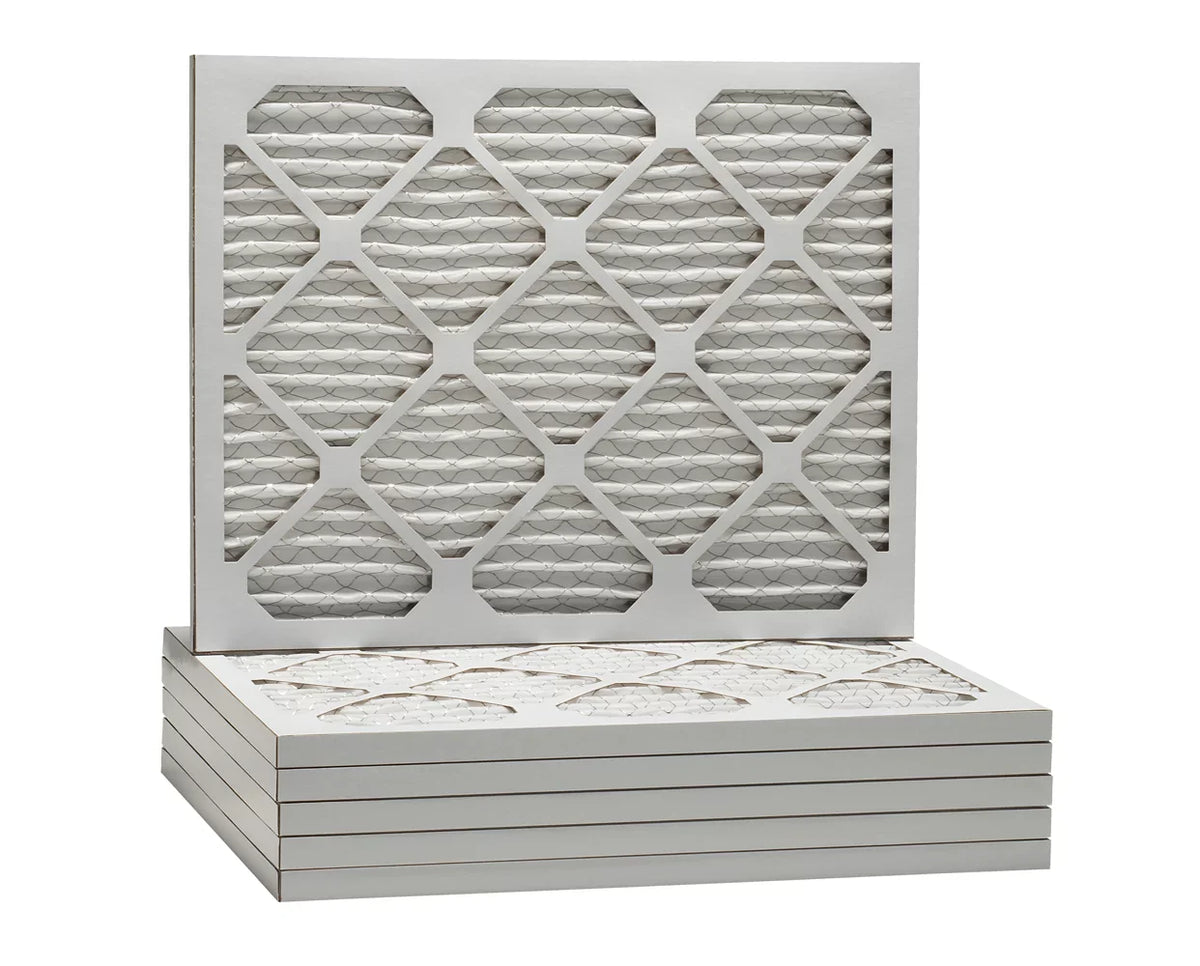 Aerostar 12x20x1 MERV 8, Pleated Air Filter, 12x20x1, Box of 6, Made in the USA