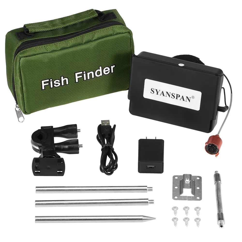 Nebublu 4.3 Inch Underwater Fishing Camera, Fish Finder with Night Vision, 20M Cable, Carry Bag