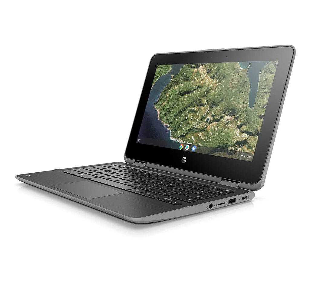 Restored A GRADE HP Chromebook x360 11 G2 Celeron N4100 1.1GHz, 4GB, 32GB-SSD, Centimeter HD, Chrome OS, Webcam, Touchscreen (Refurbished)