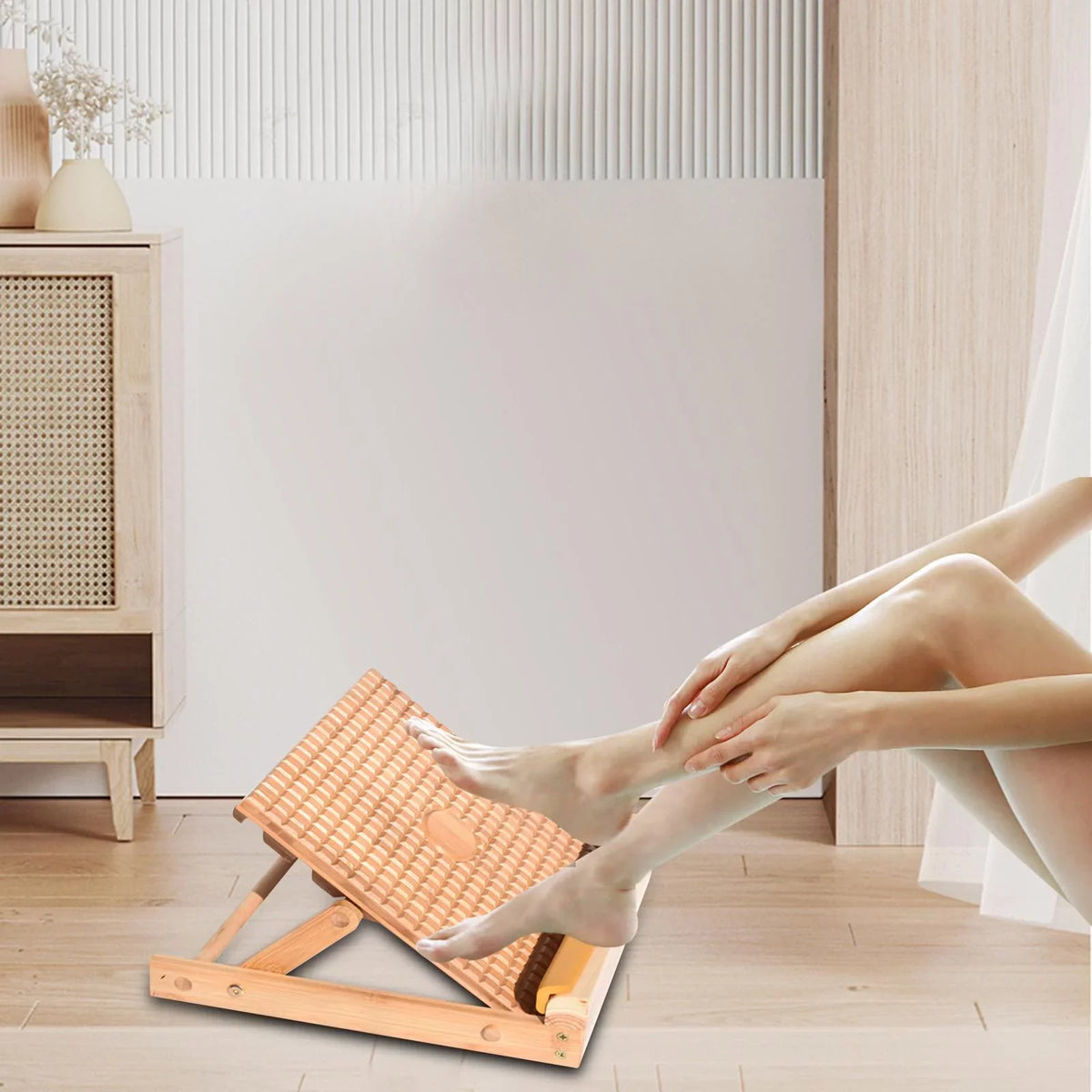 Professional Slant Board Yoga Massage Board Exercise Wedge Tilt Ramp Anti Slip Slant Board Knees over Toes Slant Board for Calf Stretching